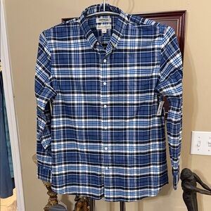 Goodthreads Navy and White Checkered Shirt